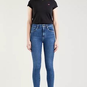 Levi’s mile high super skinny jeans size 27 excellent condition